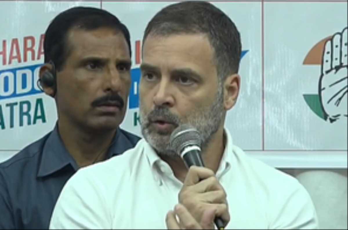 पूरे देश में एक विचारधारा थोपना चाहती है बीजेपी-आरएसएस : राहुल गांधी